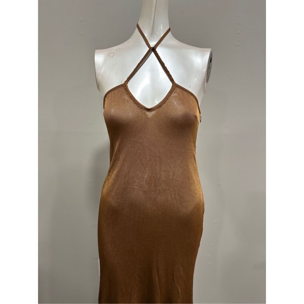 Tom Ford Brown Midi Dress - Picture 6 of 13
